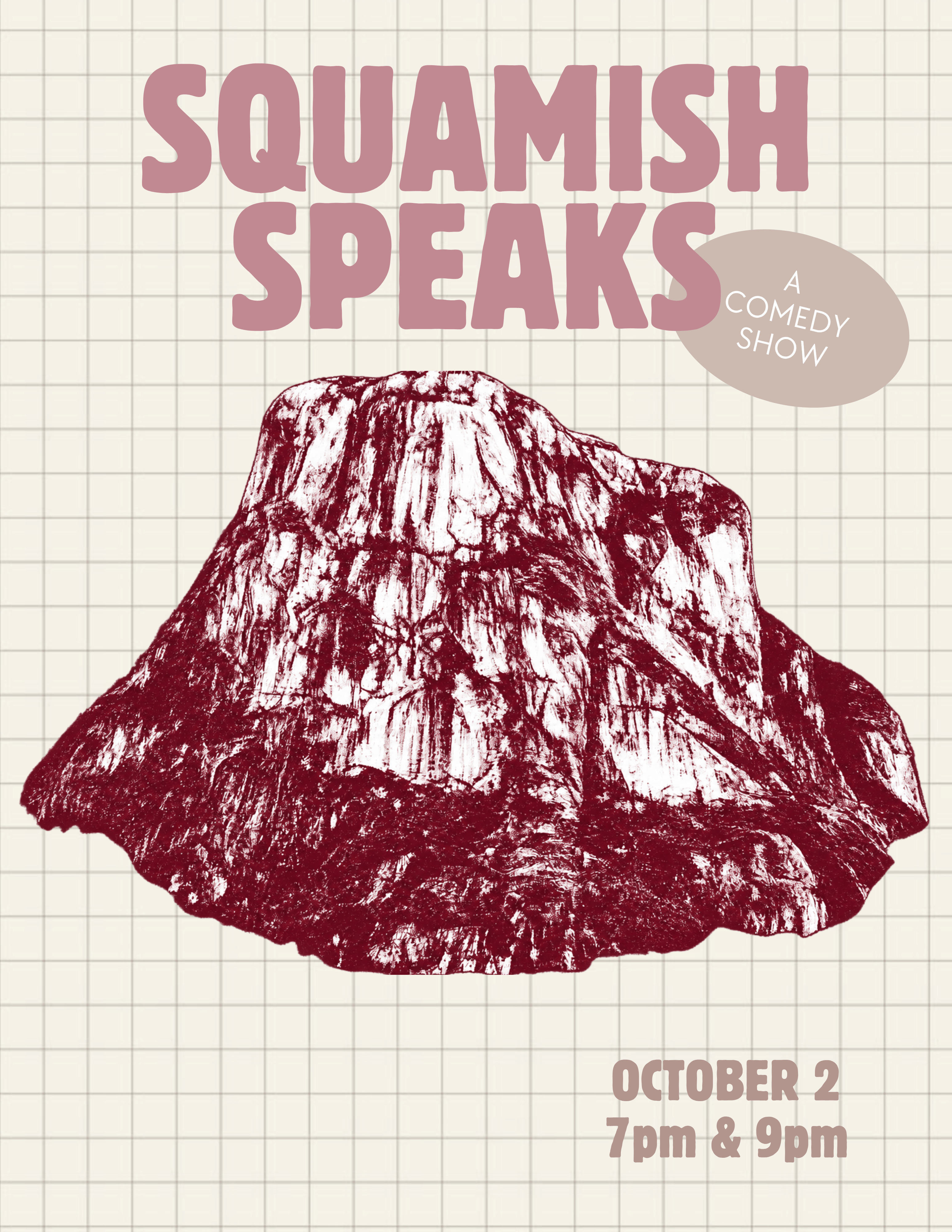 SQUAMISH SPEAKS: A Comedy Show poster